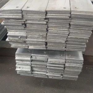 Galvanized Steel Flat Bar Retaining Wall Post